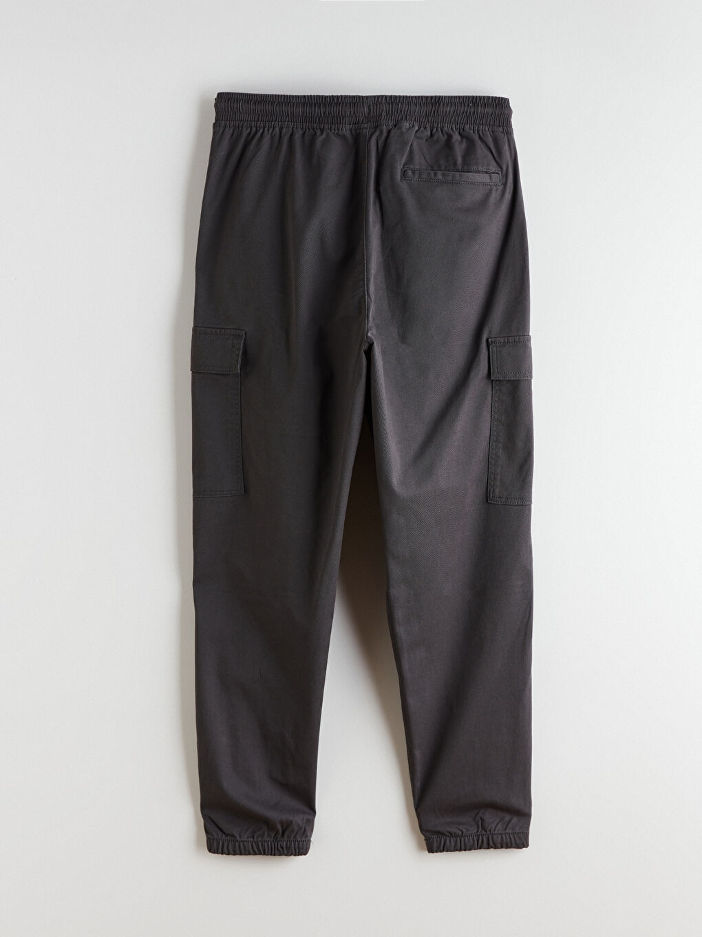 Antrasit Standart Kalıp Gabardin Erkek Pantolon-5