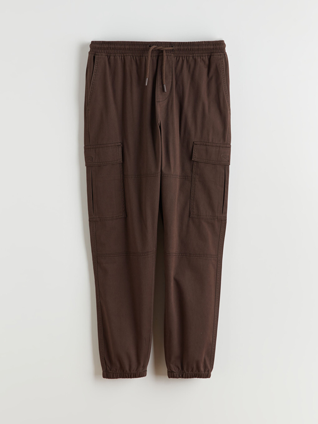 Man BROWN Cargo Trousers-4