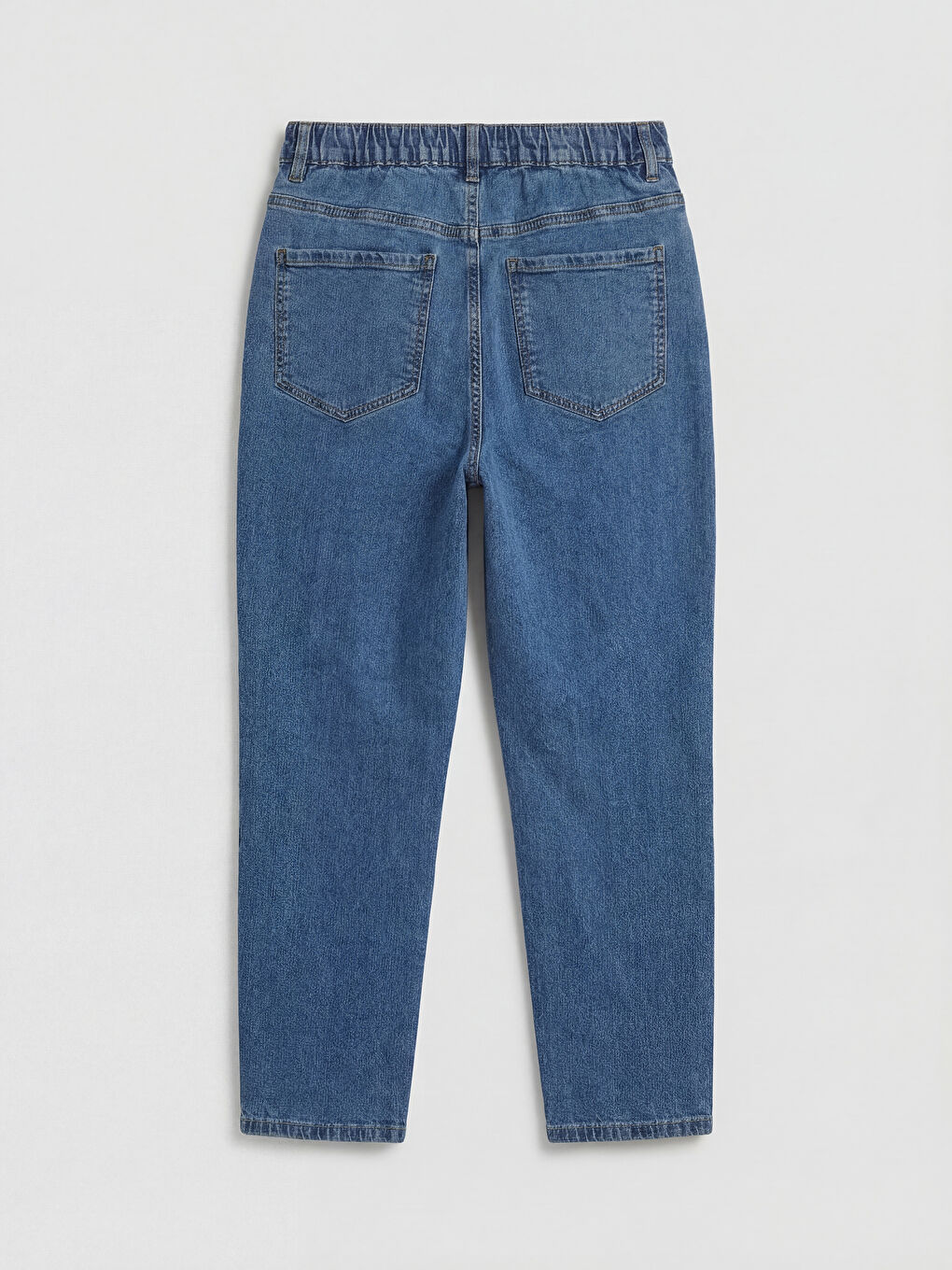 Ženske farmerke visokog struka uskog kroja-1