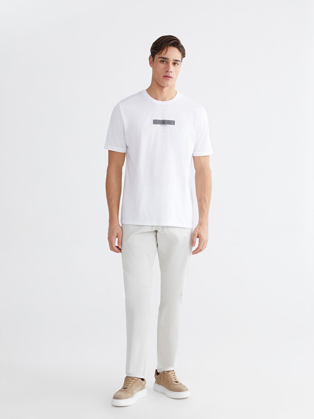 Man WHITE T-Shirt-1