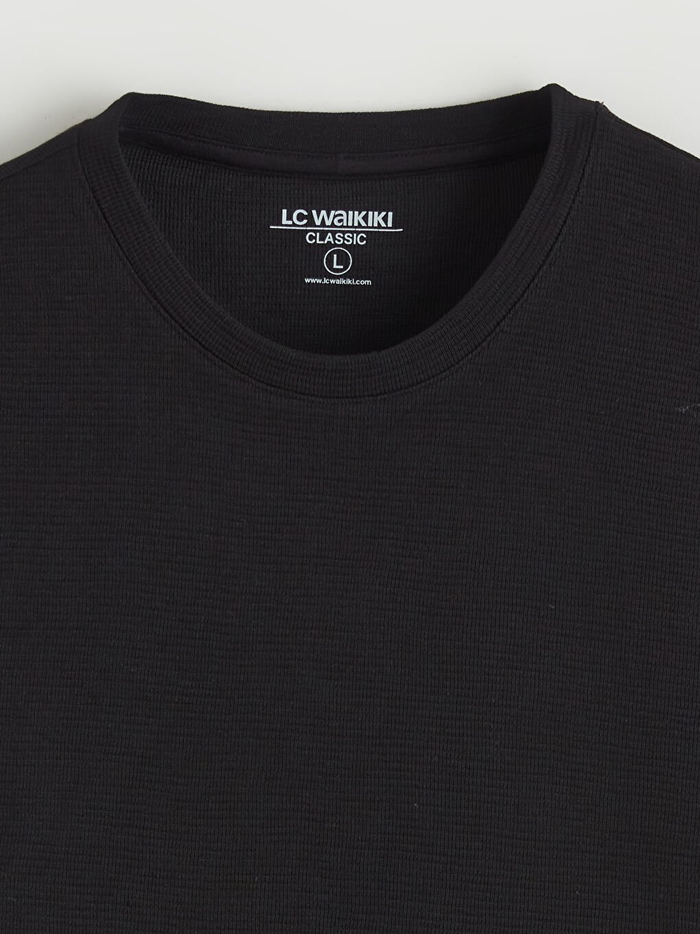 تي شيرت اسود رجال-5