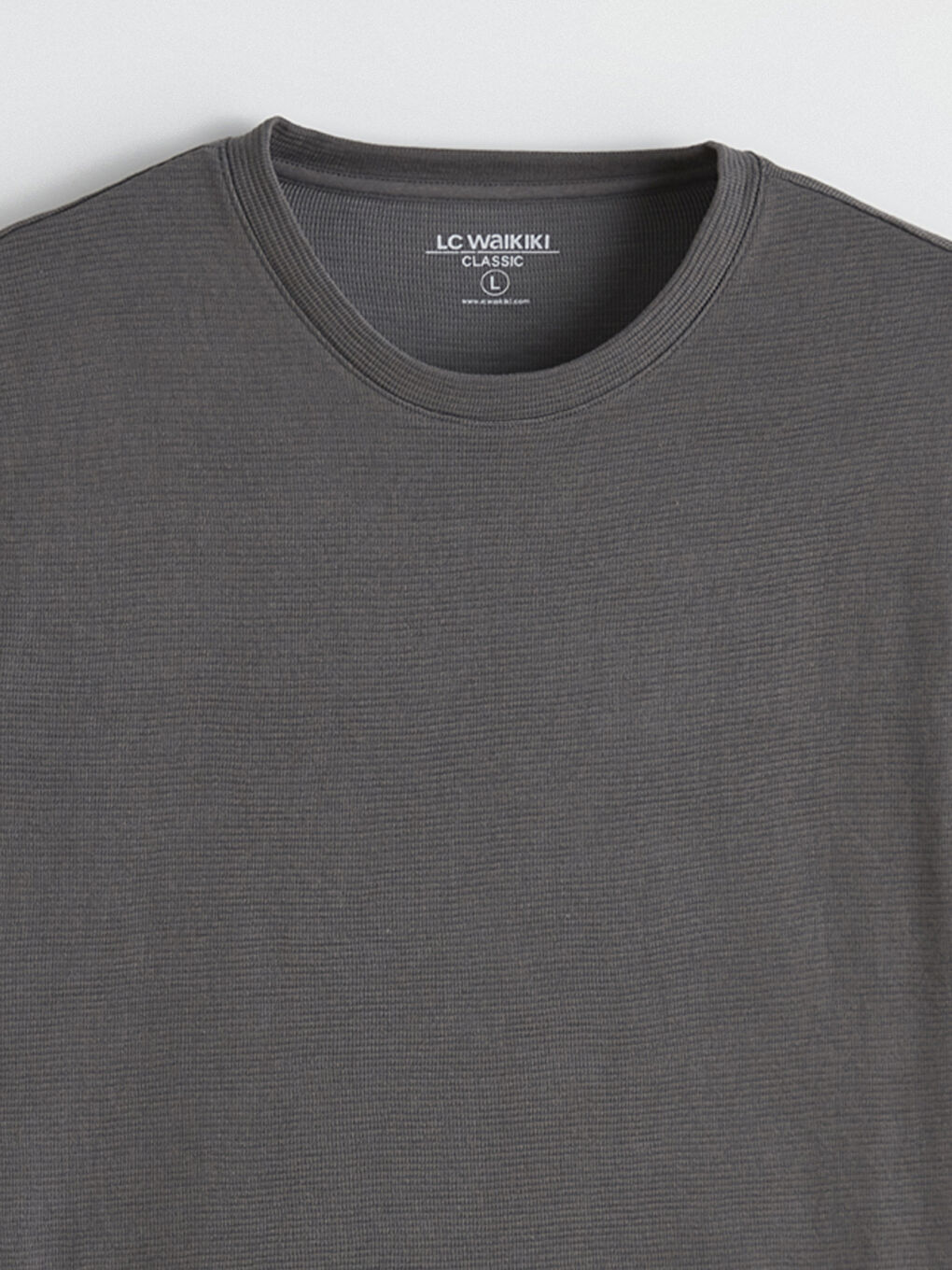 تي شيرت رمادى مختلف الدرجات رجال-5