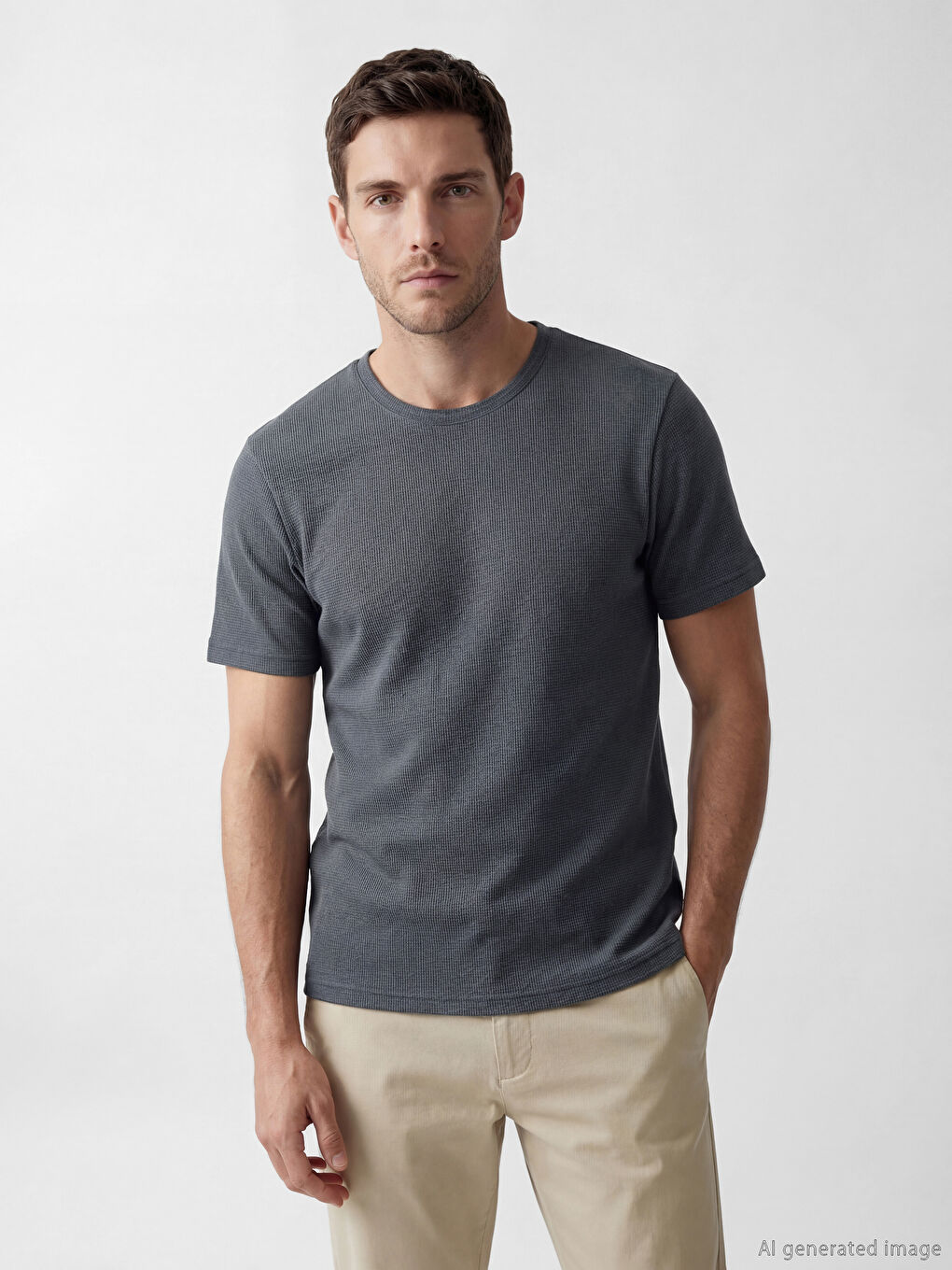 Crew Neck Jersey Men's T-Shirt