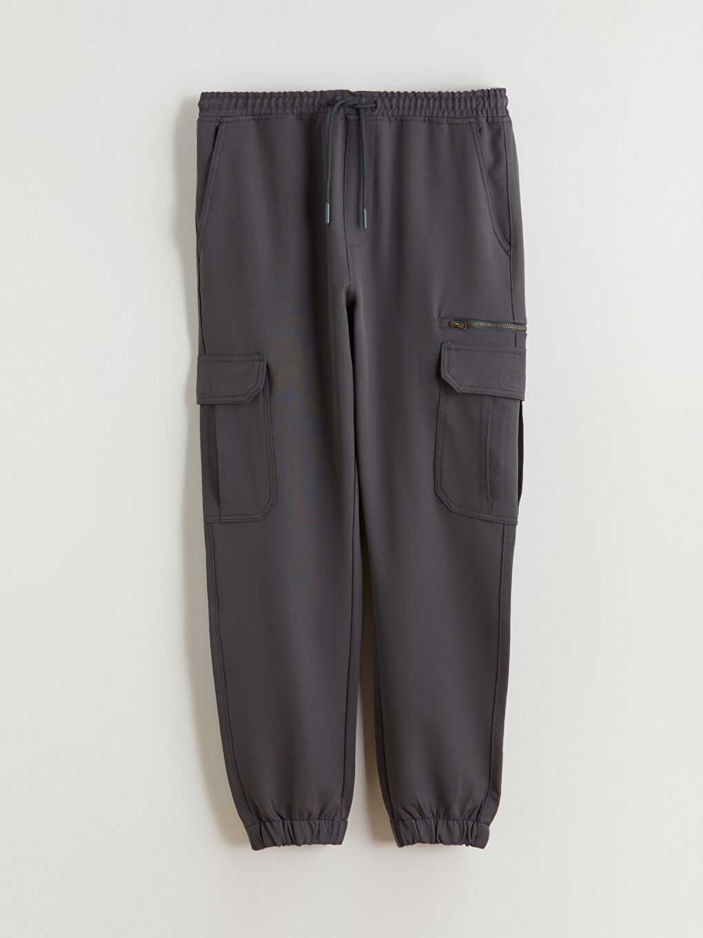 Slim Fit Men's Cargo Trousers-4