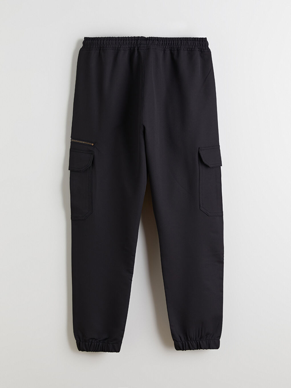 Мъж Черно Панталони Cargo-5