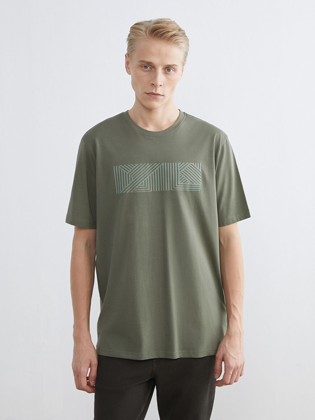Man KHAKI T-Shirt