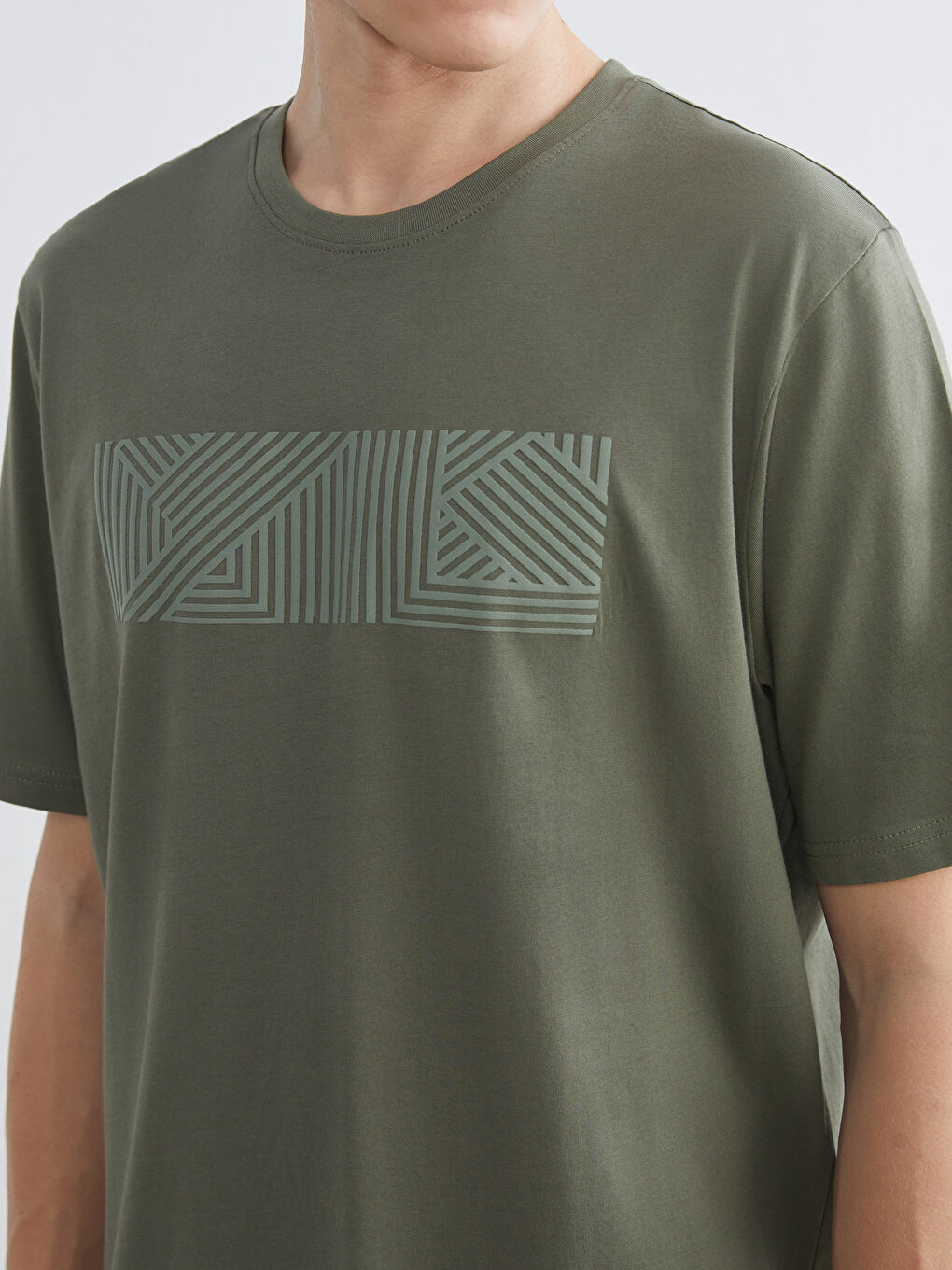 Man KHAKI T-Shirt-2