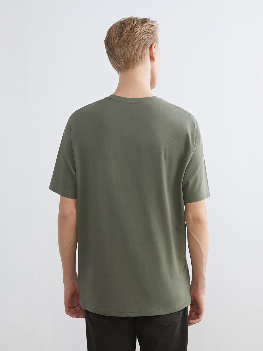 Man KHAKI T-Shirt-3