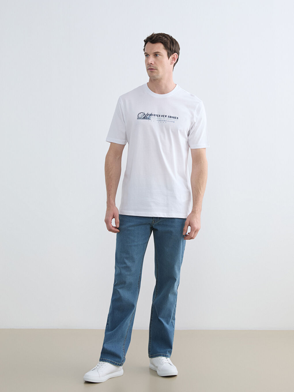 Man WHITE T-Shirt-1