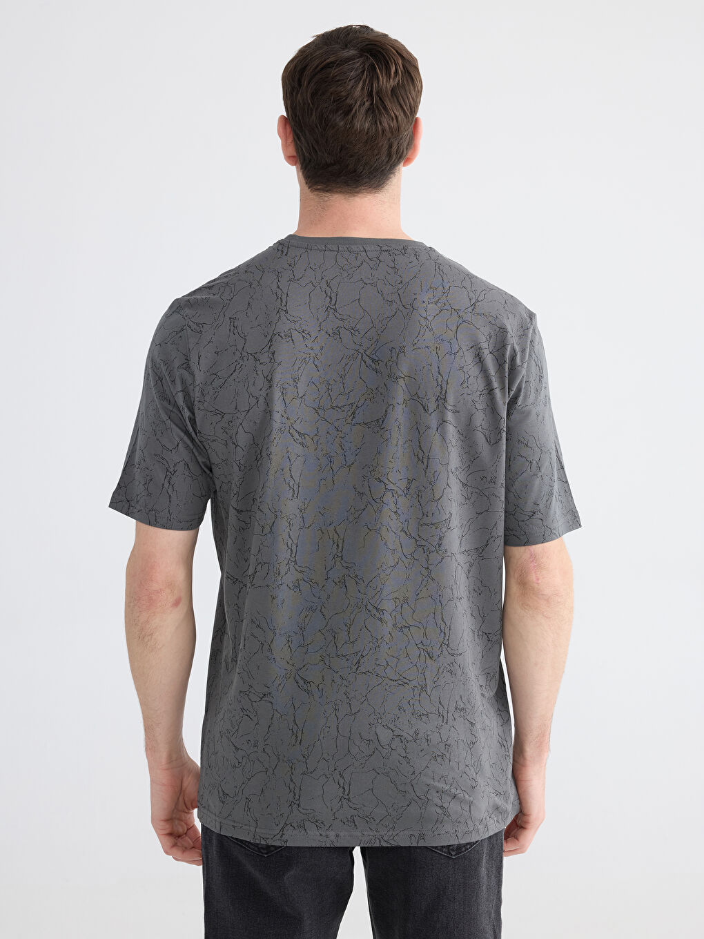 Man ANTHRACITE T-Shirt-3