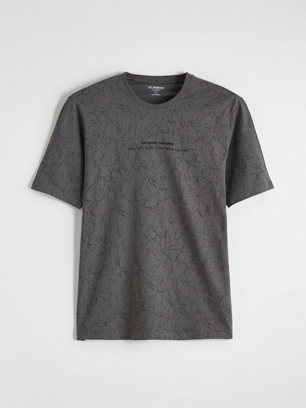Man ANTHRACITE T-Shirt-4