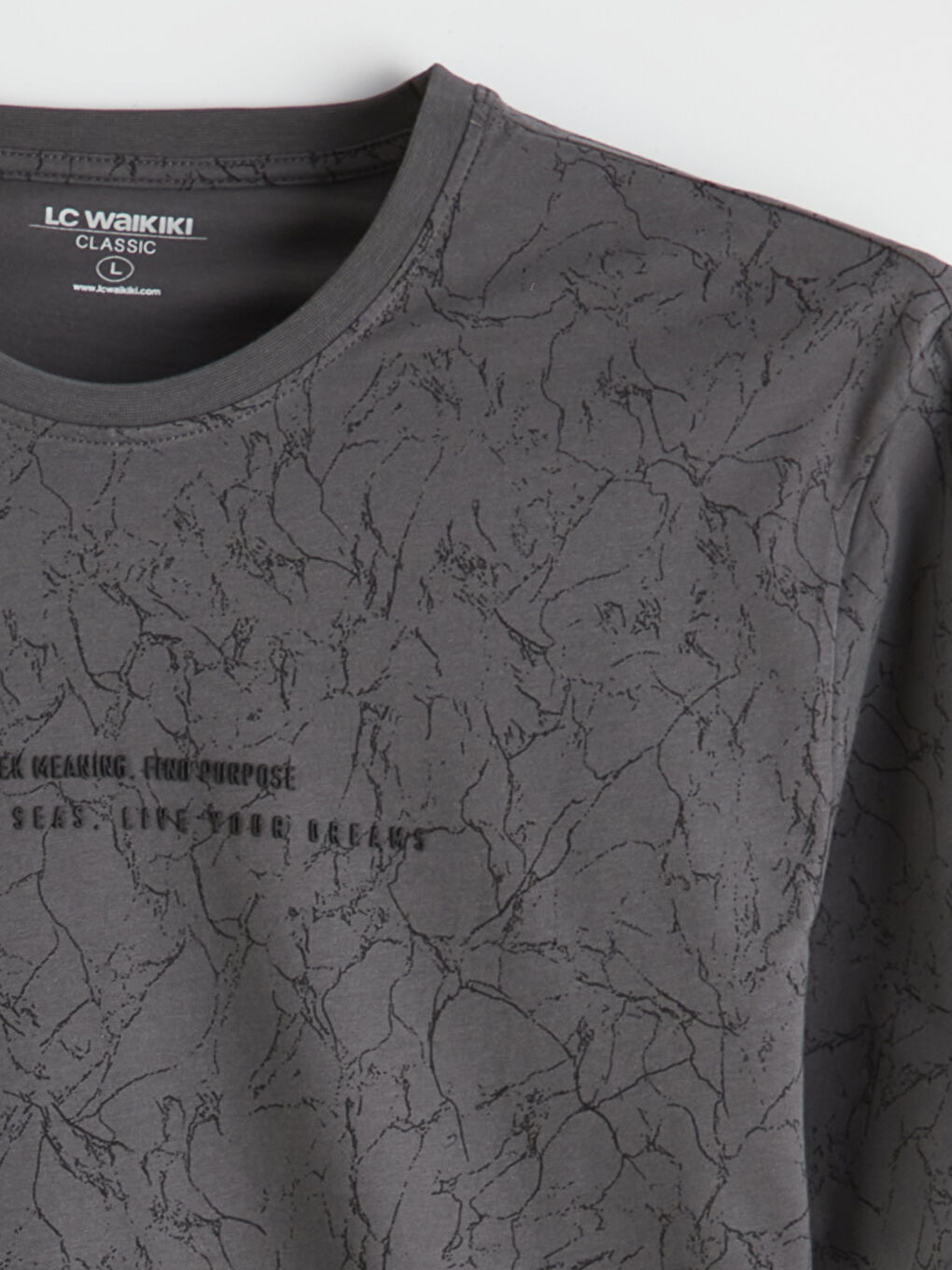 Man ANTHRACITE T-Shirt-5