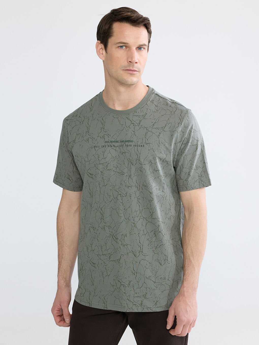 Man KHAKI T-Shirt
