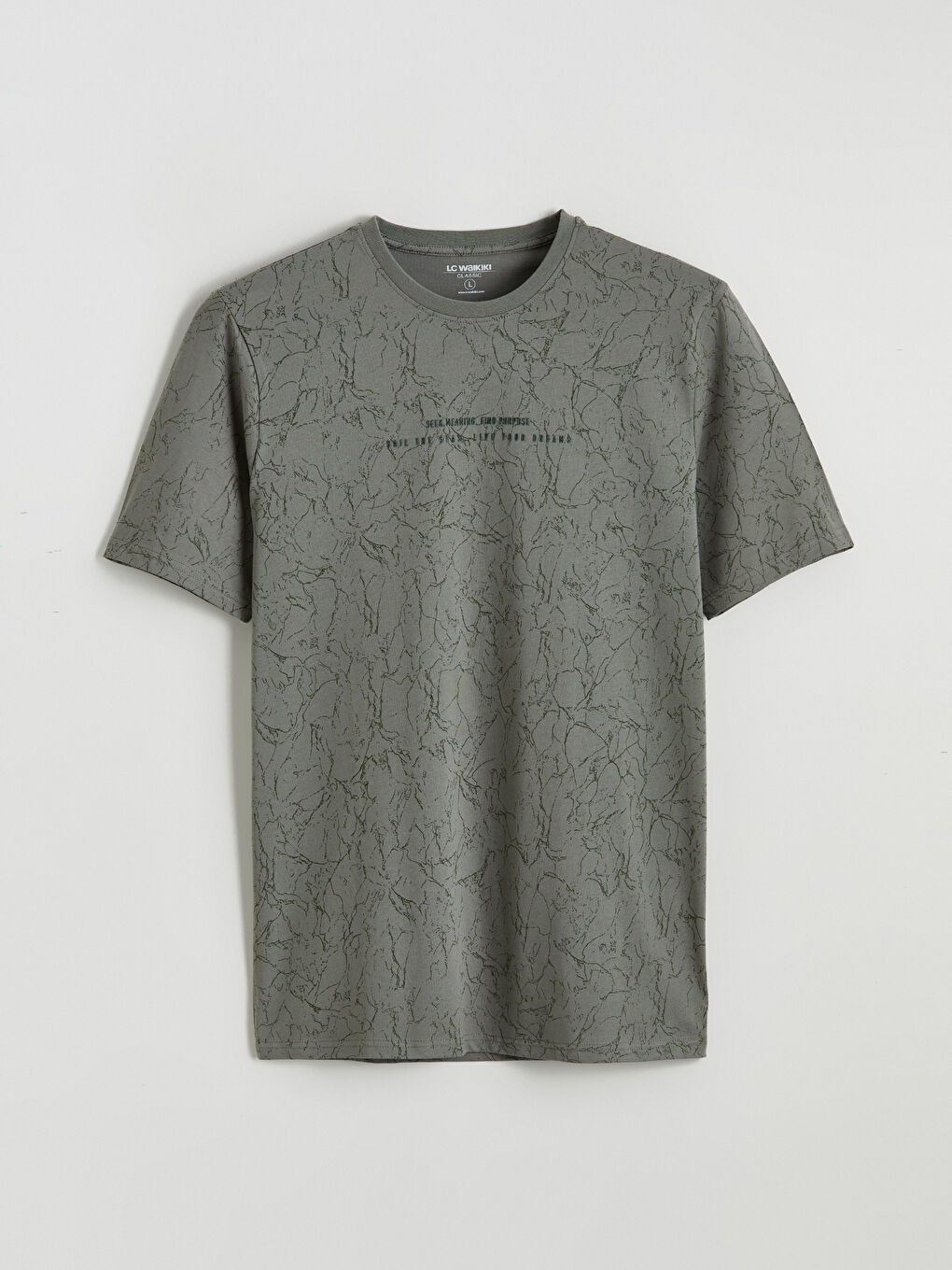 Man KHAKI T-Shirt-4