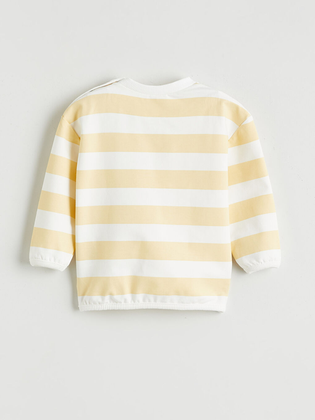 سويت شيرت وبنطلون مخطط للأولاد الرضع - طقم 2-2