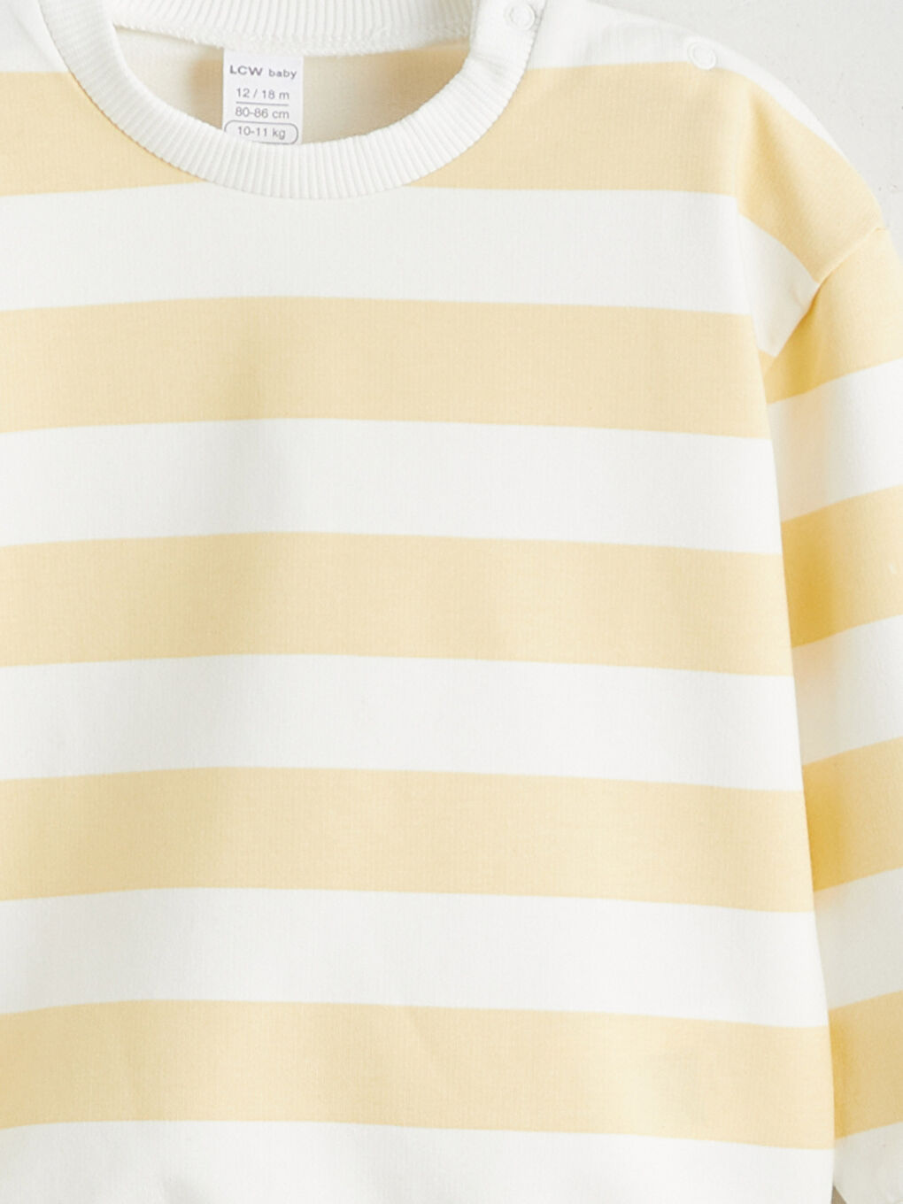 سويت شيرت وبنطلون مخطط للأولاد الرضع - طقم 2-5