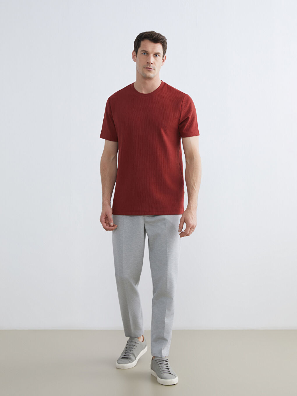 Crew Neck Men's T-Shirt-1