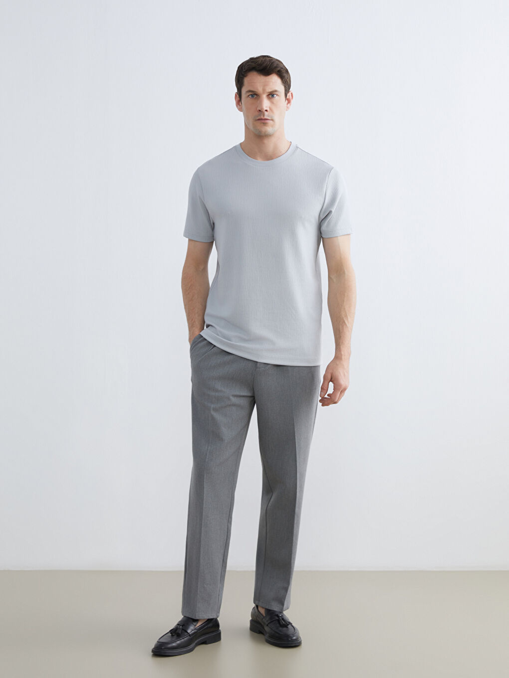 Crew Neck Men's T-Shirt-1