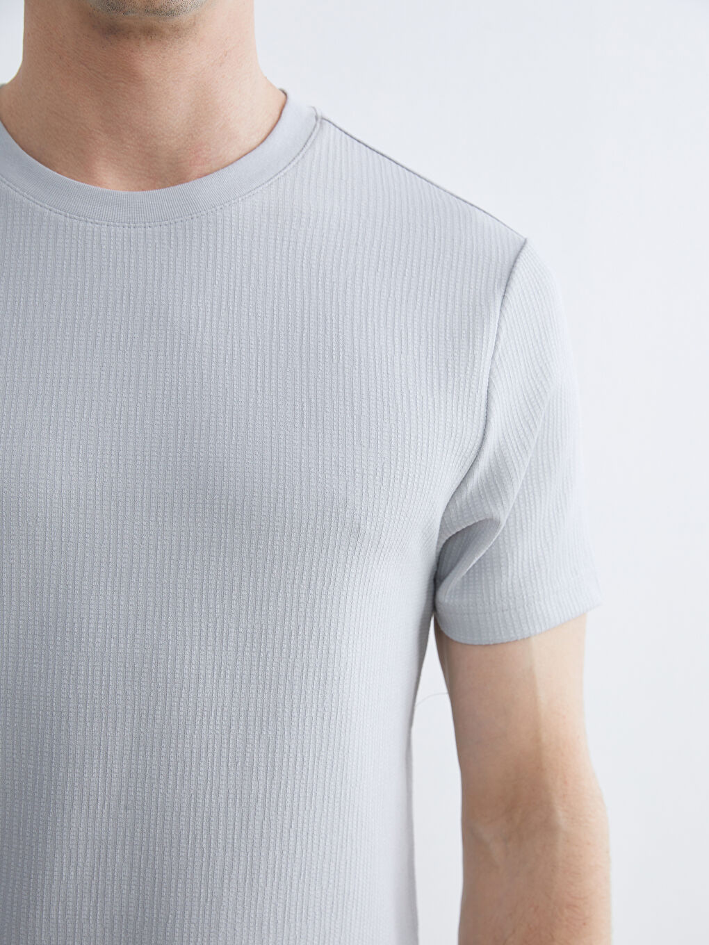 Crew Neck Men's T-Shirt-2