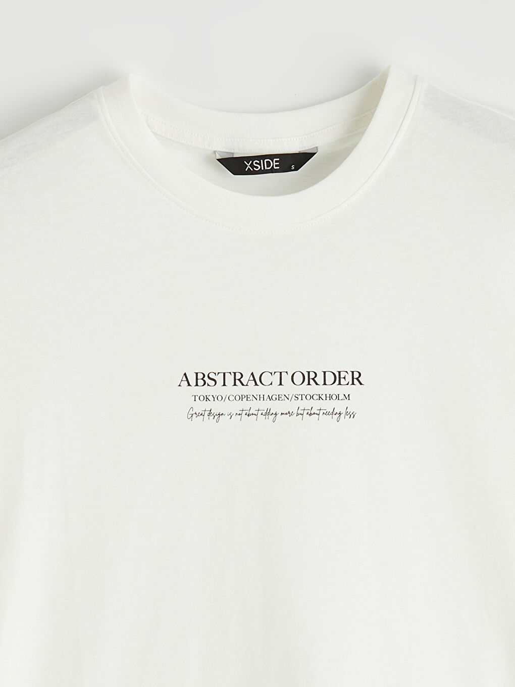 Crew Neck Printed Men's T-Shirt-5