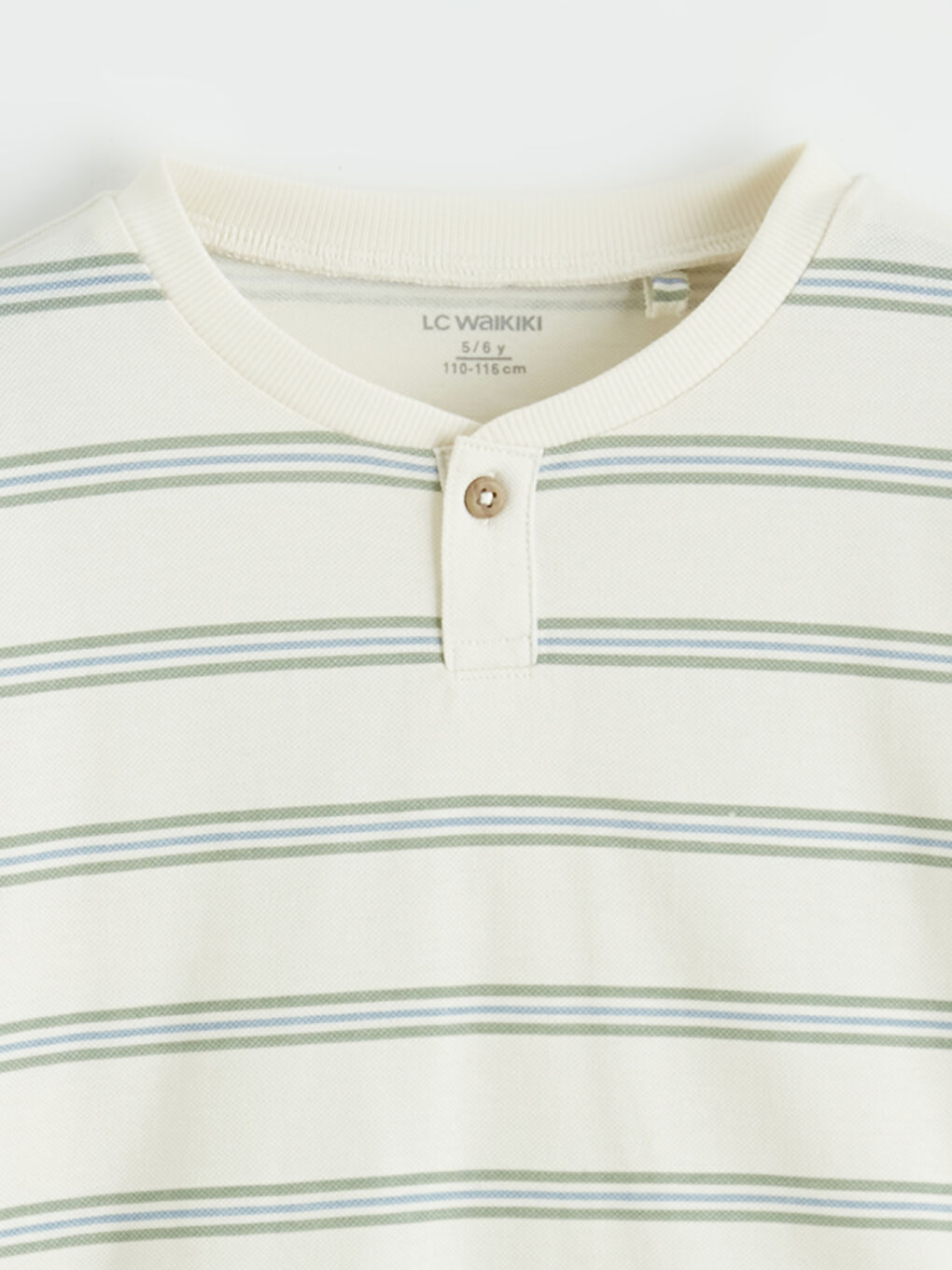 Crew Neck Striped Boy's T-Shirt-1