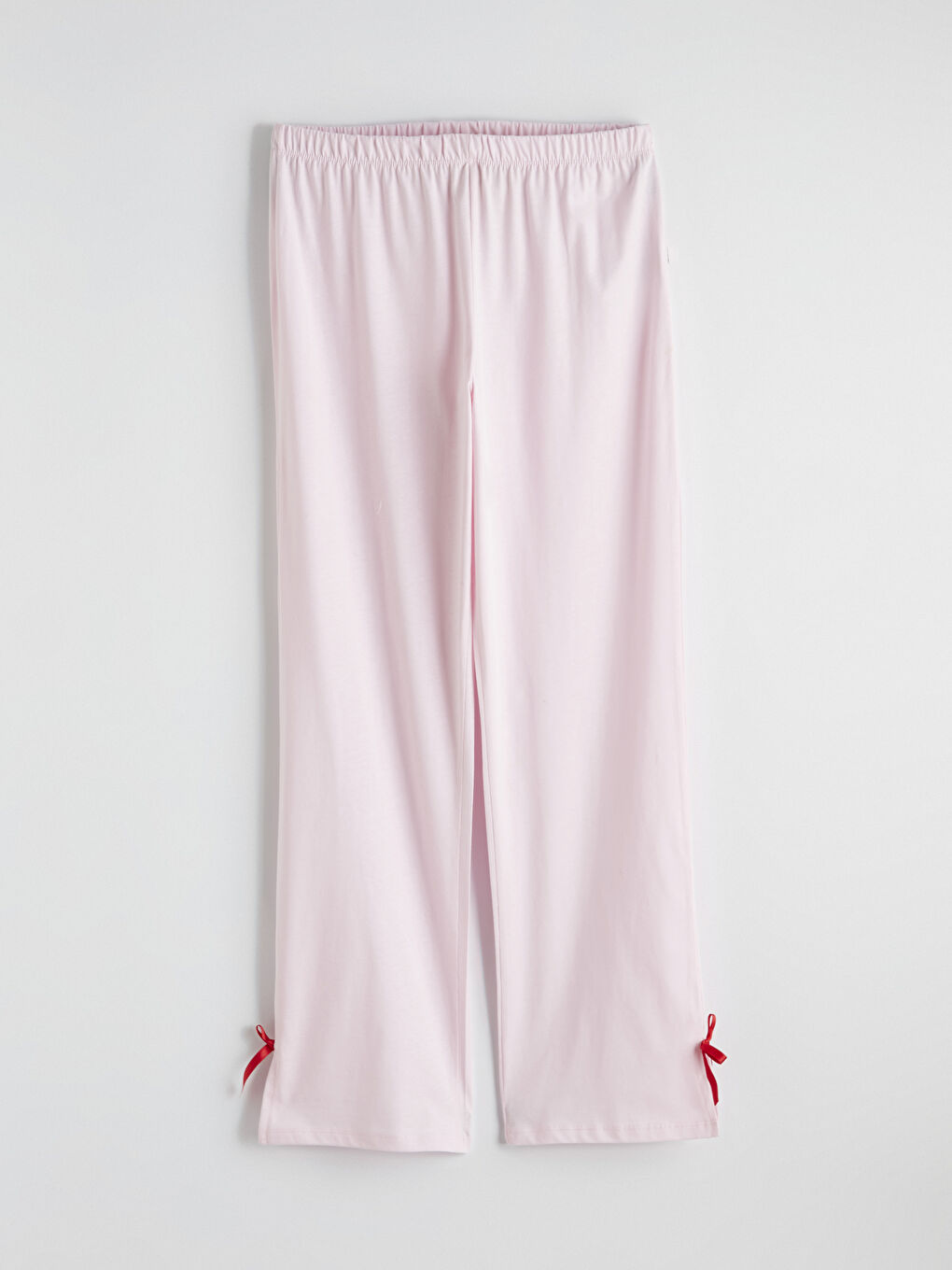Pembe Gömlek Yaka Kadın Pijama Takım-3