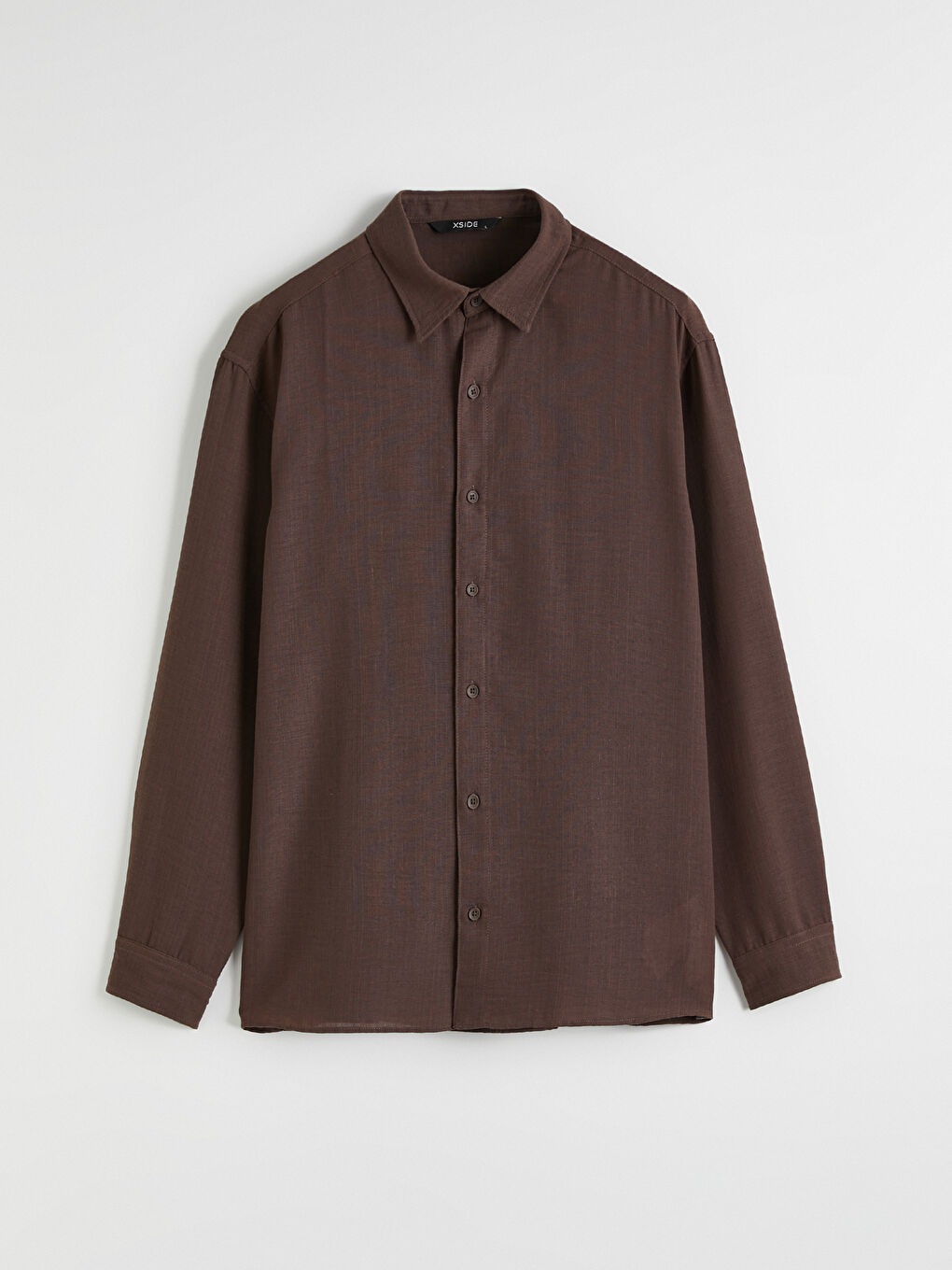 Regular Fit Men's Textured Shirt-4