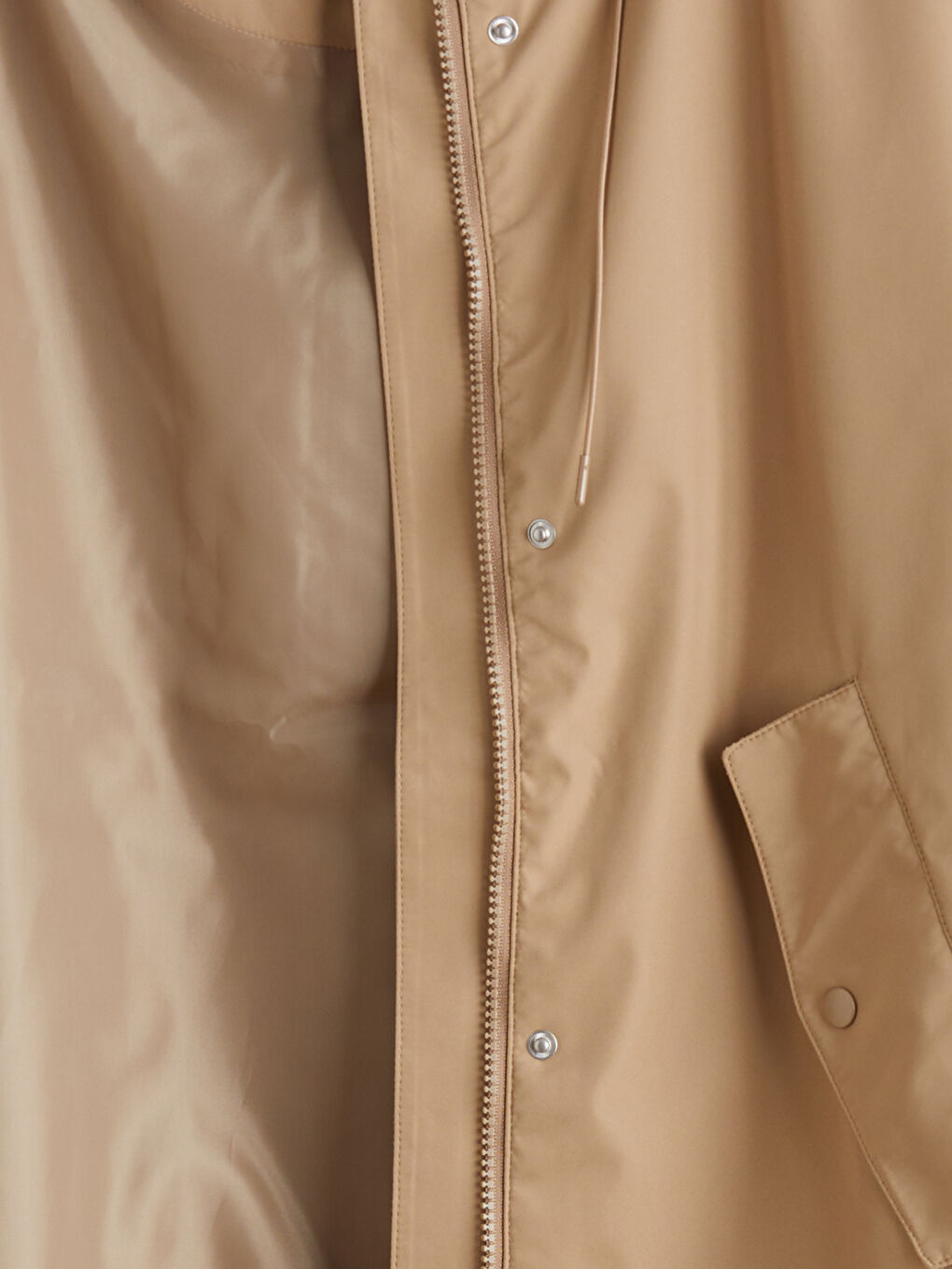 Woman BEIGE Raincoat-6