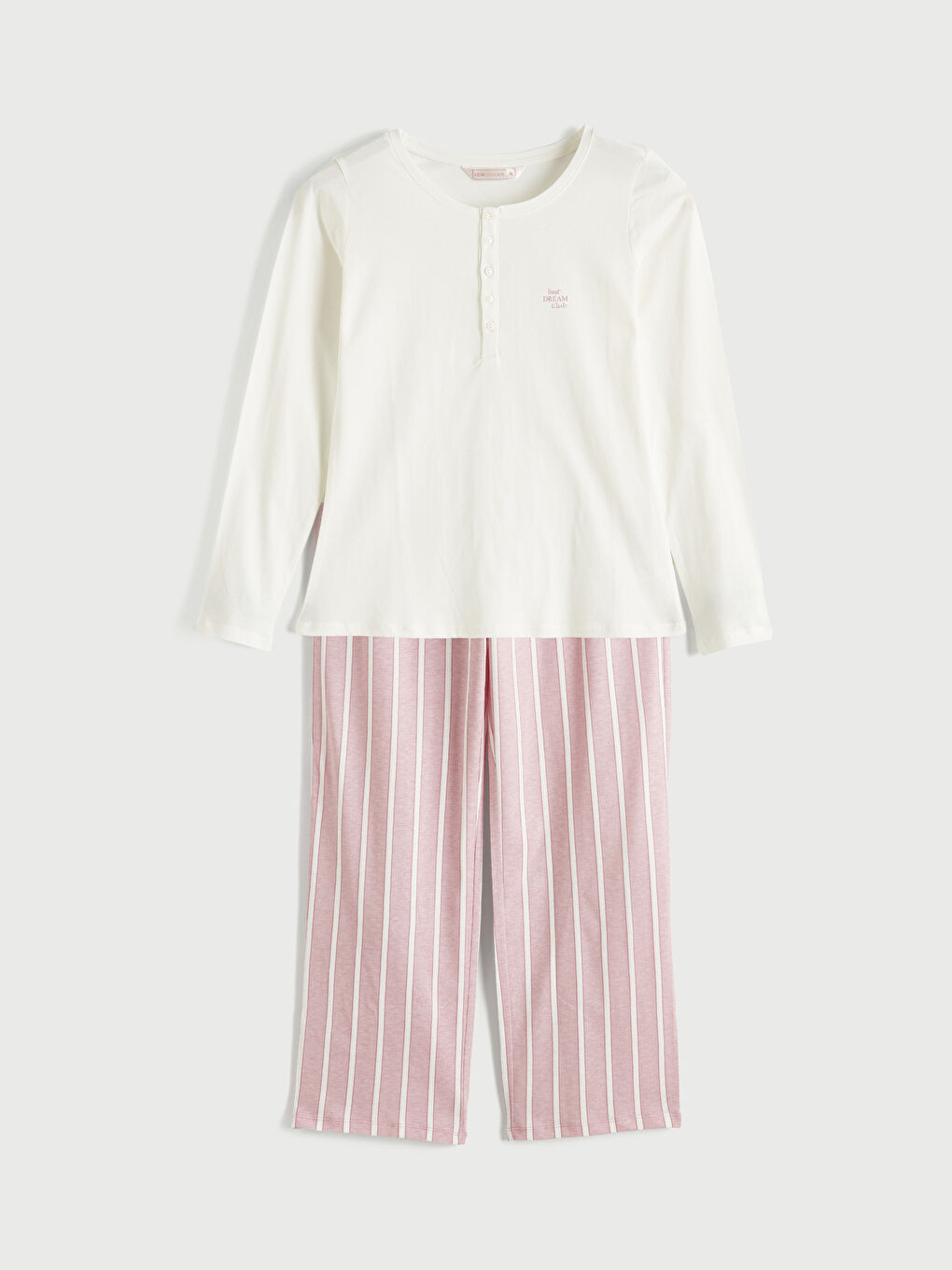 Žena RUŽIČASTA Pidžama set-4