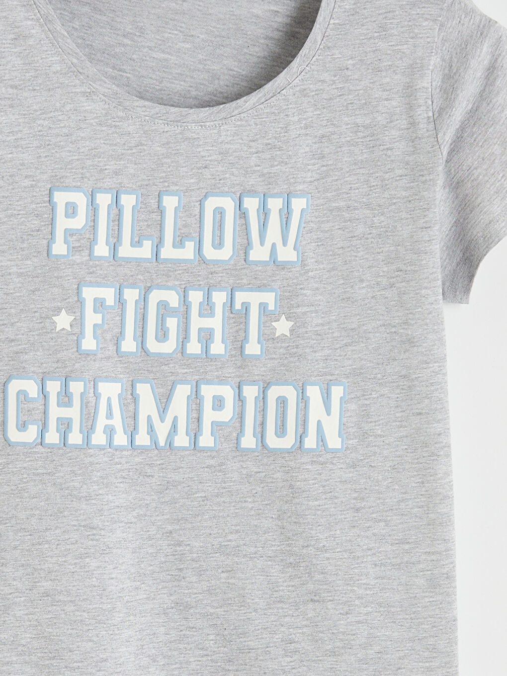 Жінка СИНІЙ Піжамний комплект з шортами-7