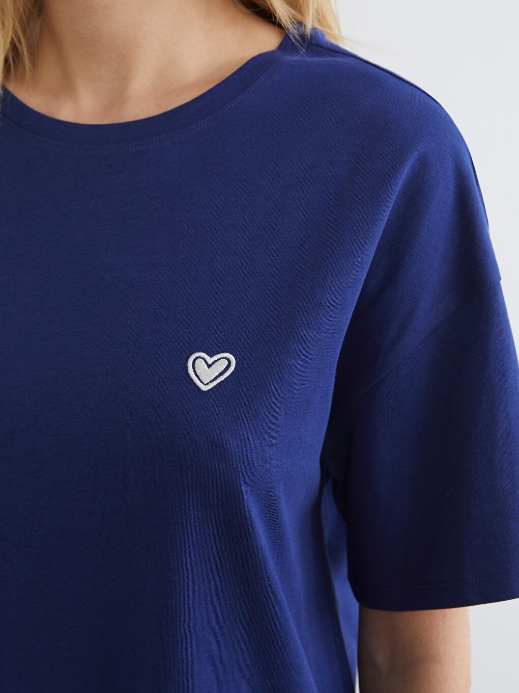 Set de pijamale scurte ALBASTRU Femeie-2