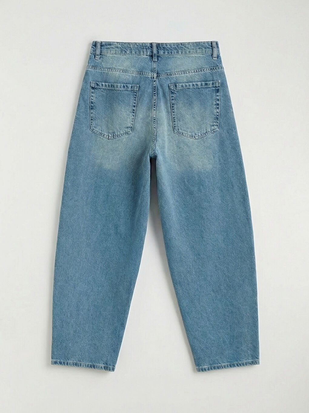 İndigo Balloon Fit Erkek Jean Pantolon-5