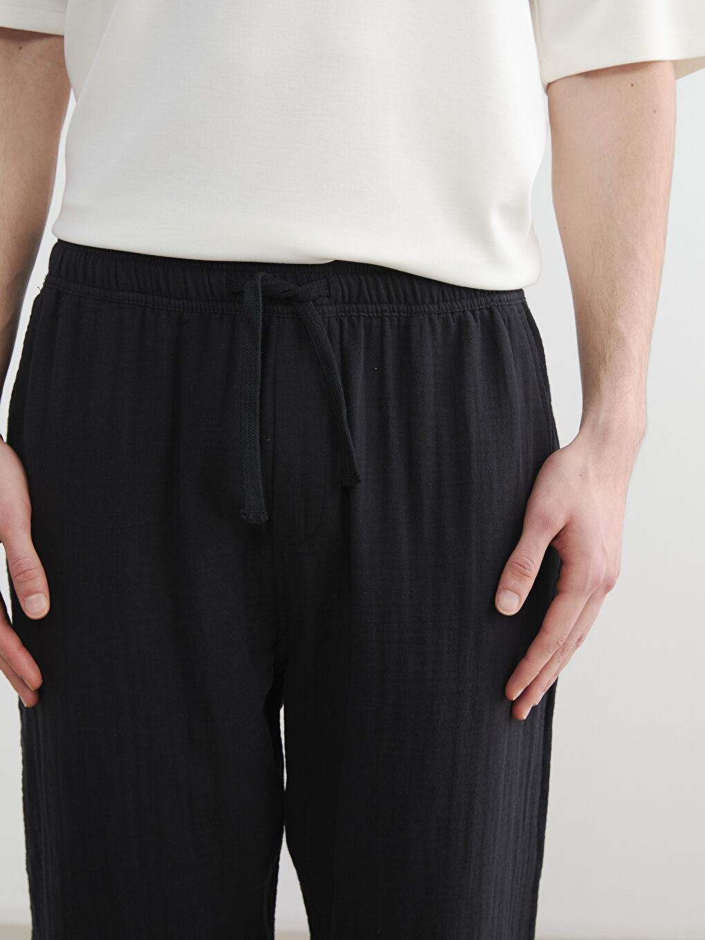 Men's Loose Fit Trousers-5