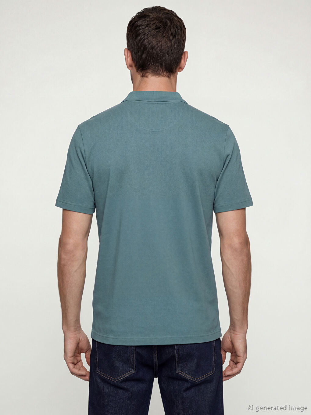 تيشيرت أزرق رجل-3