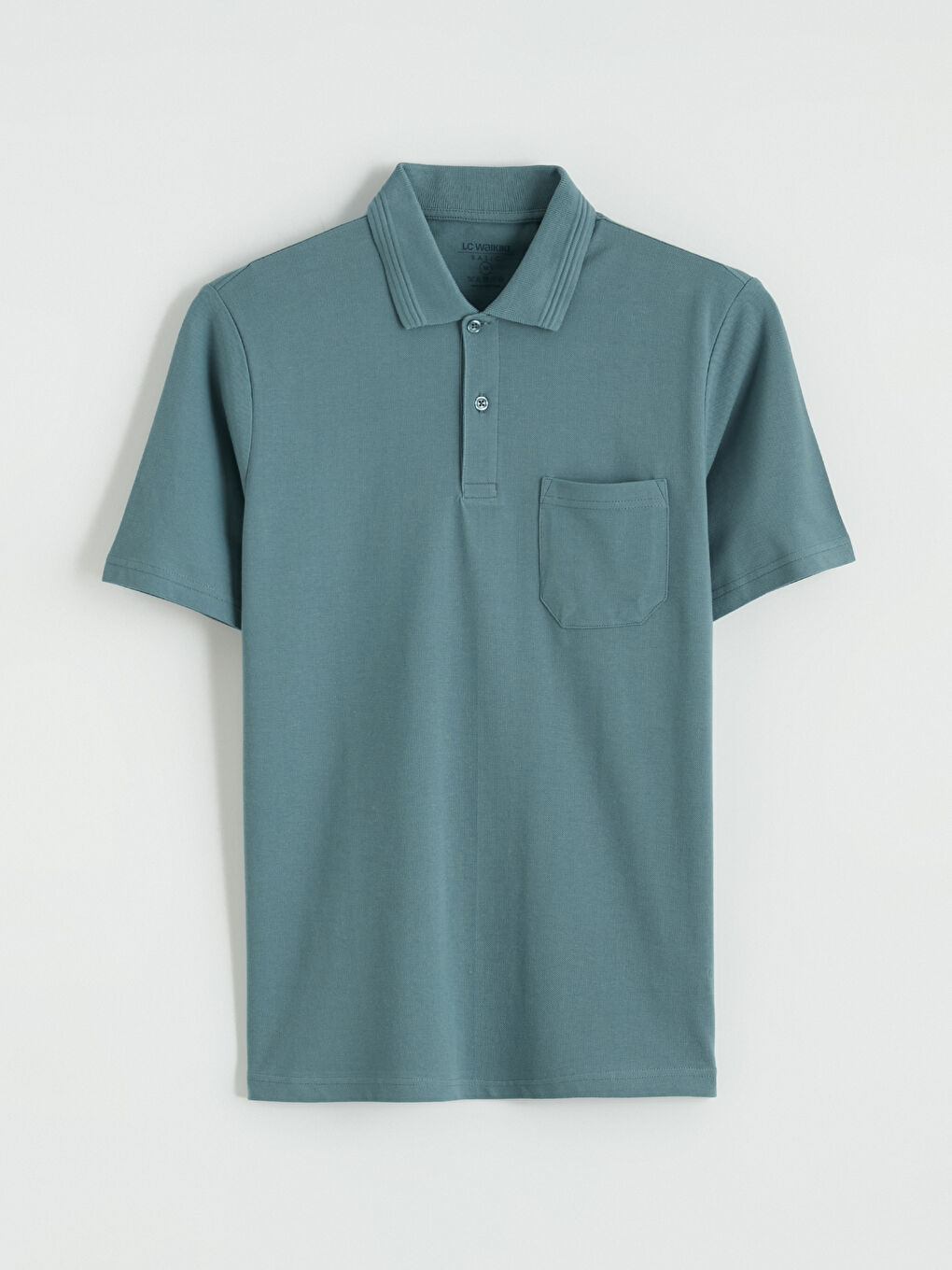 Mavi Polo Yaka Pike Erkek Tişört