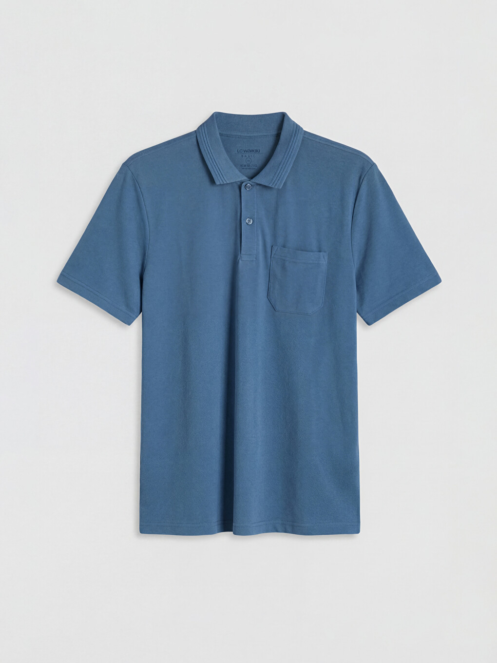 Polo Collar Pique Men's T-Shirt-4