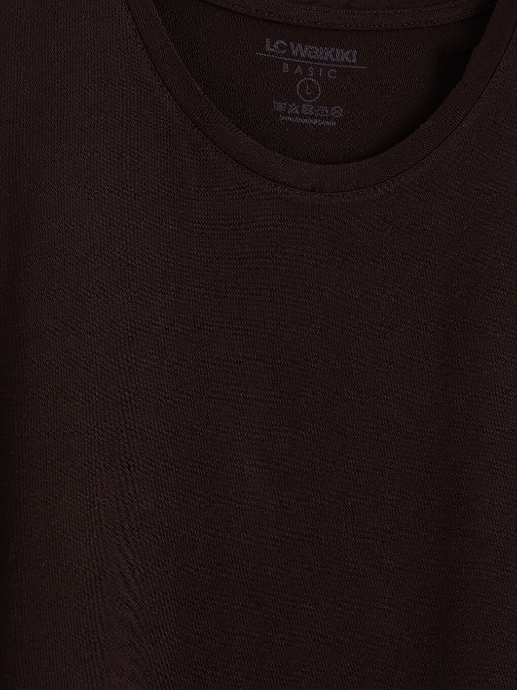 Mürdüm Bisiklet Yaka Erkek Soft Touch Tişört-1