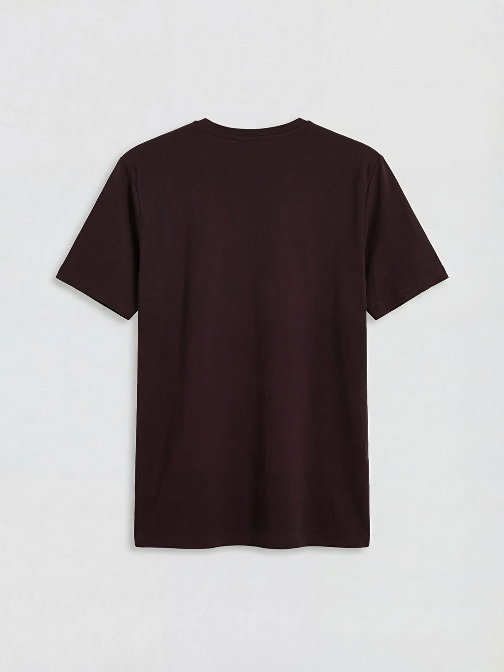 Mürdüm Bisiklet Yaka Erkek Soft Touch Tişört-2