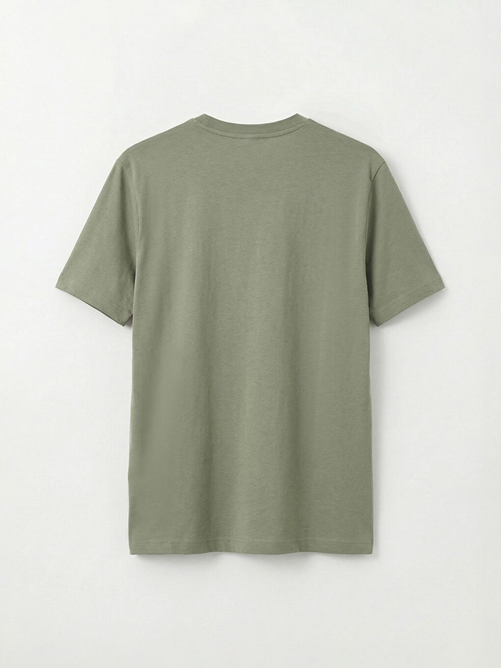 Мъжка тениска с кръгло деколте-5