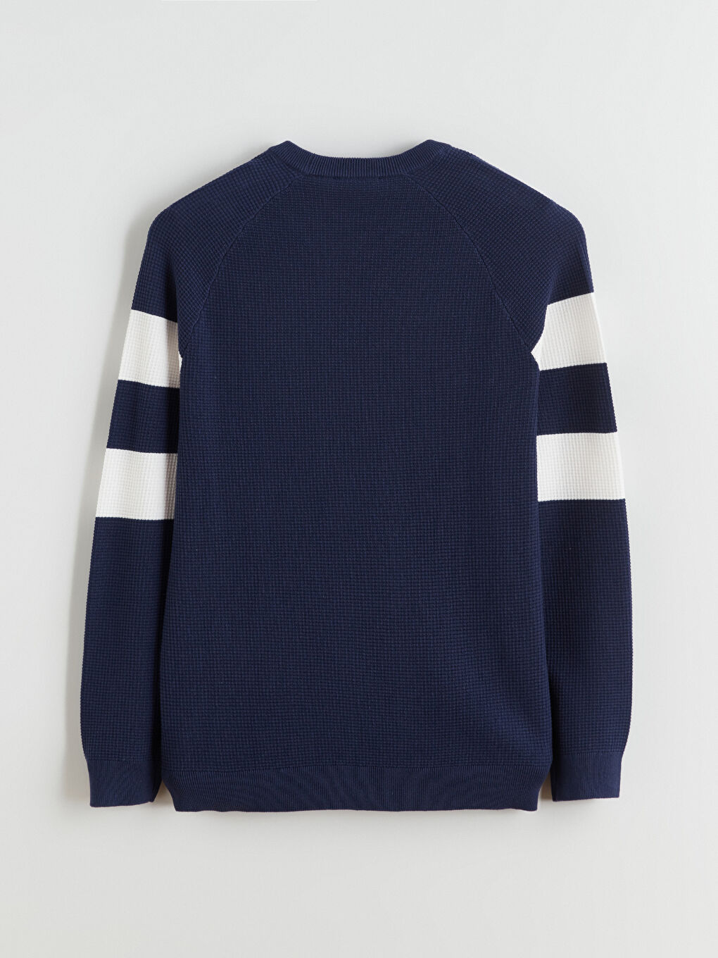 მამაკაცები მუქი ლურჯი სვიტერი-6