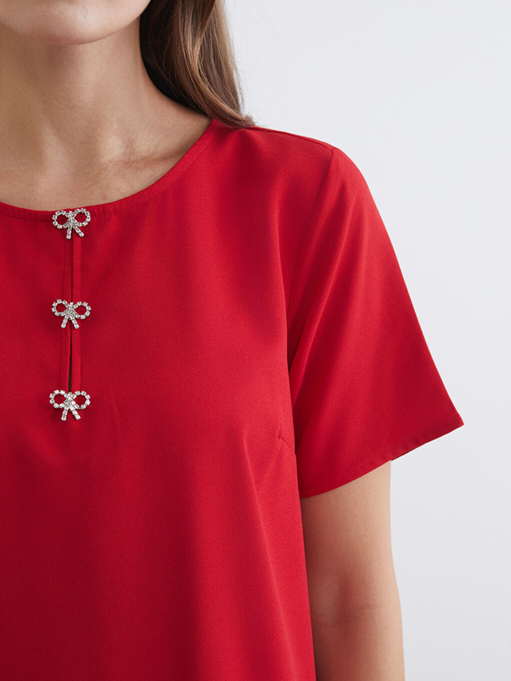 Γυναίκα ΚΟΚΚΙΝΟ Φόρεμα-2