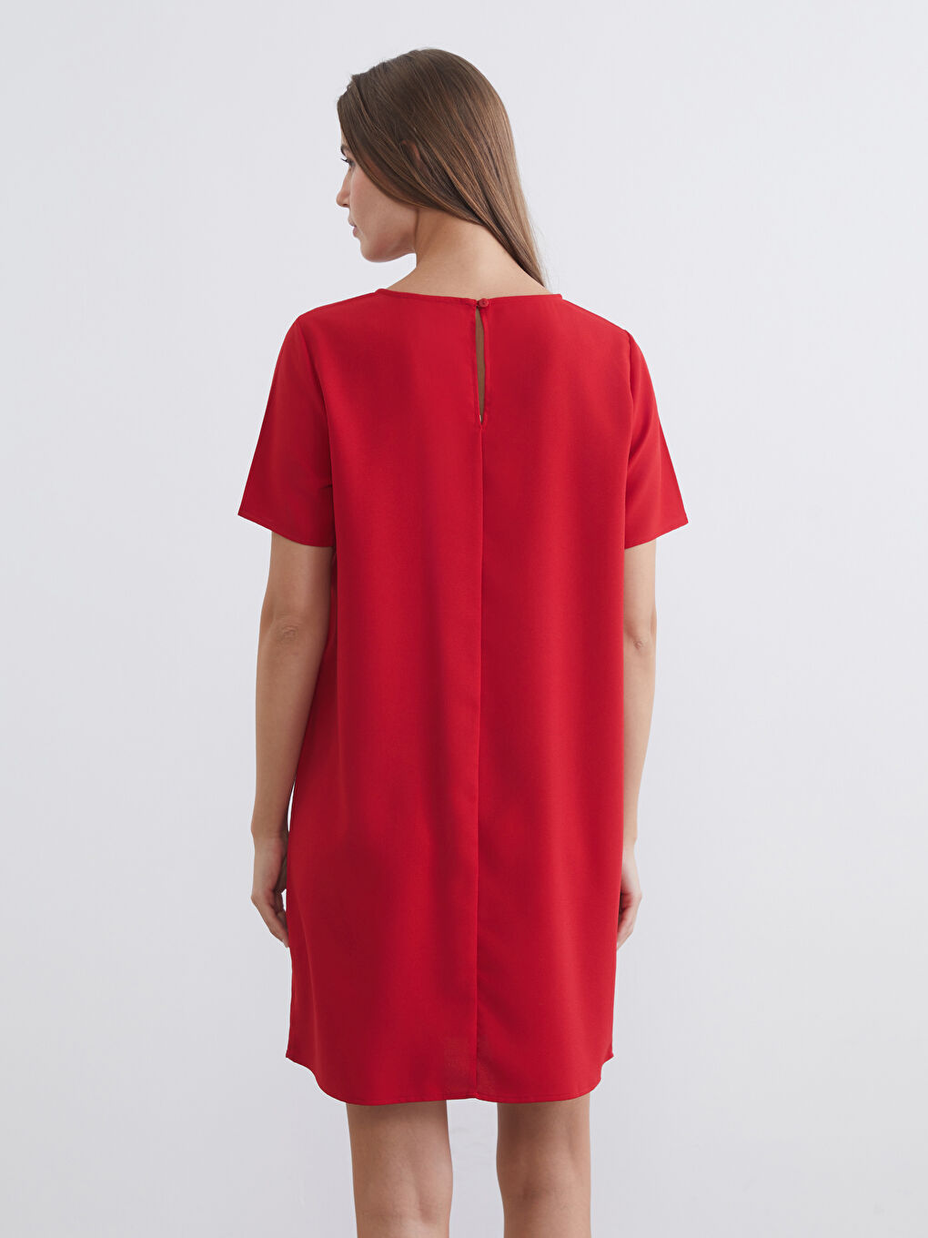 Γυναίκα ΚΟΚΚΙΝΟ Φόρεμα-3