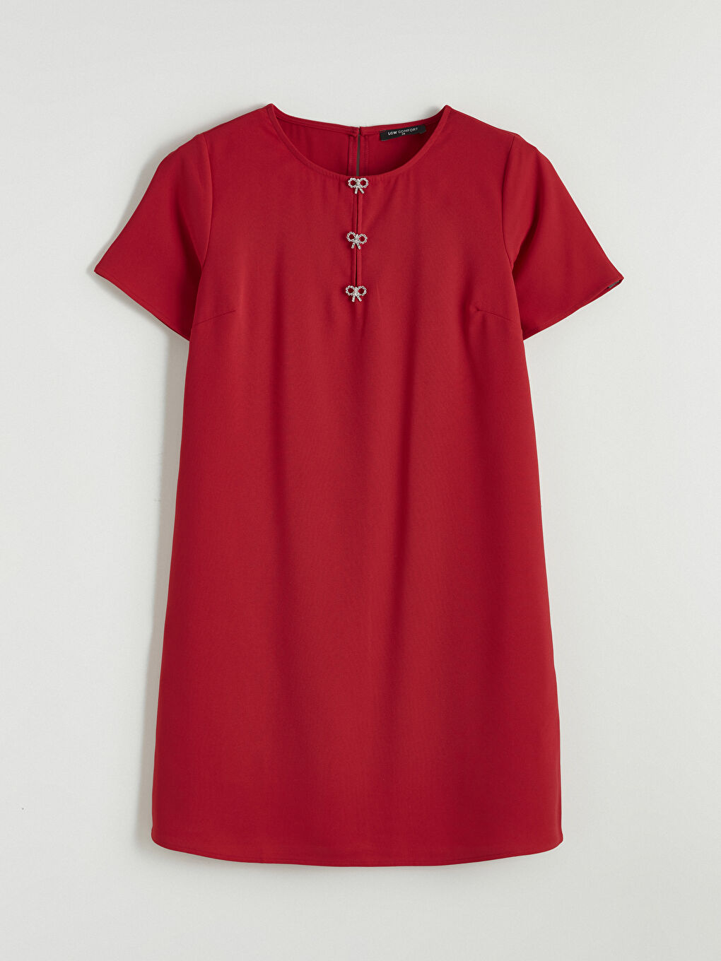 Γυναίκα ΚΟΚΚΙΝΟ Φόρεμα-4