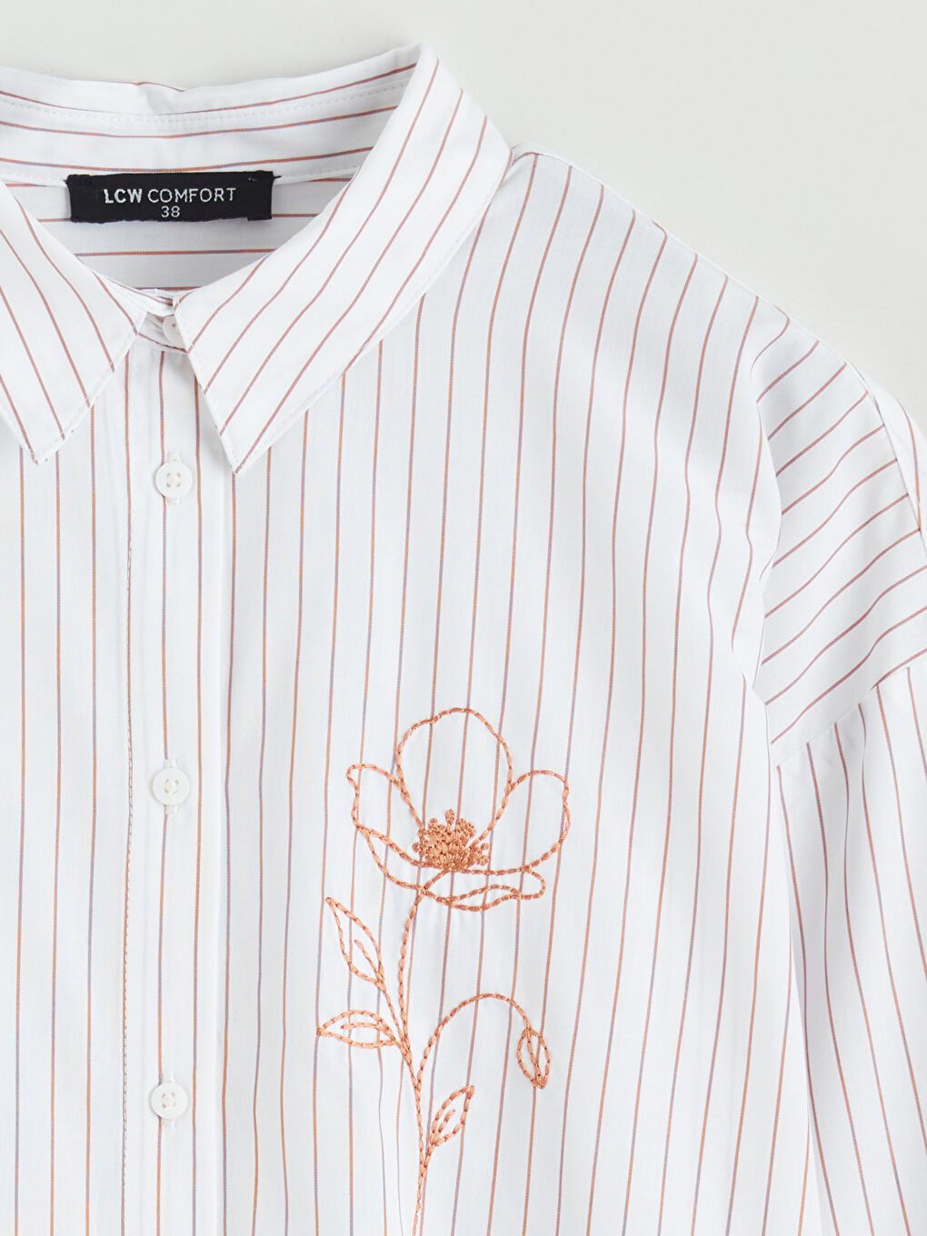 Женщины Коричневый Рубашка-5