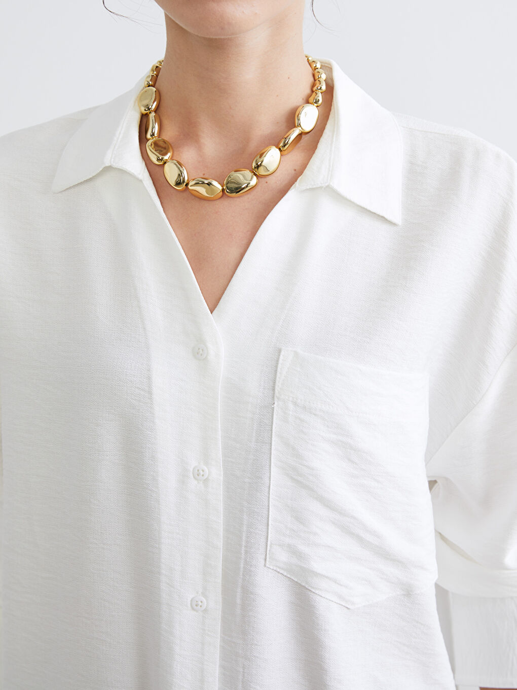 Фактурная женская рубашка-2