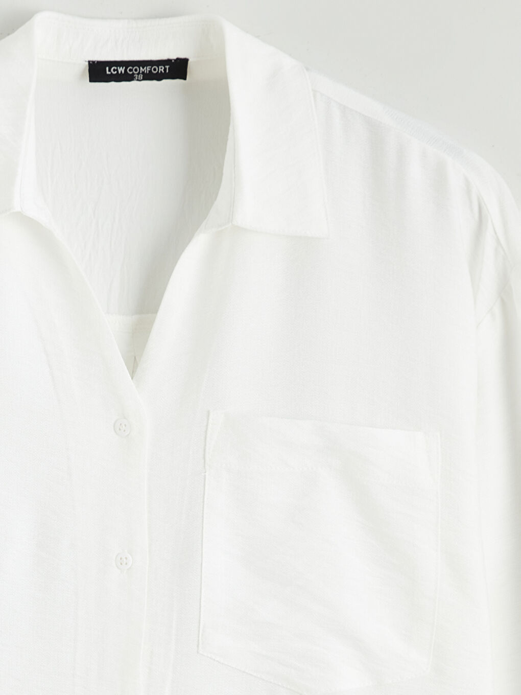 Фактурная женская рубашка-5