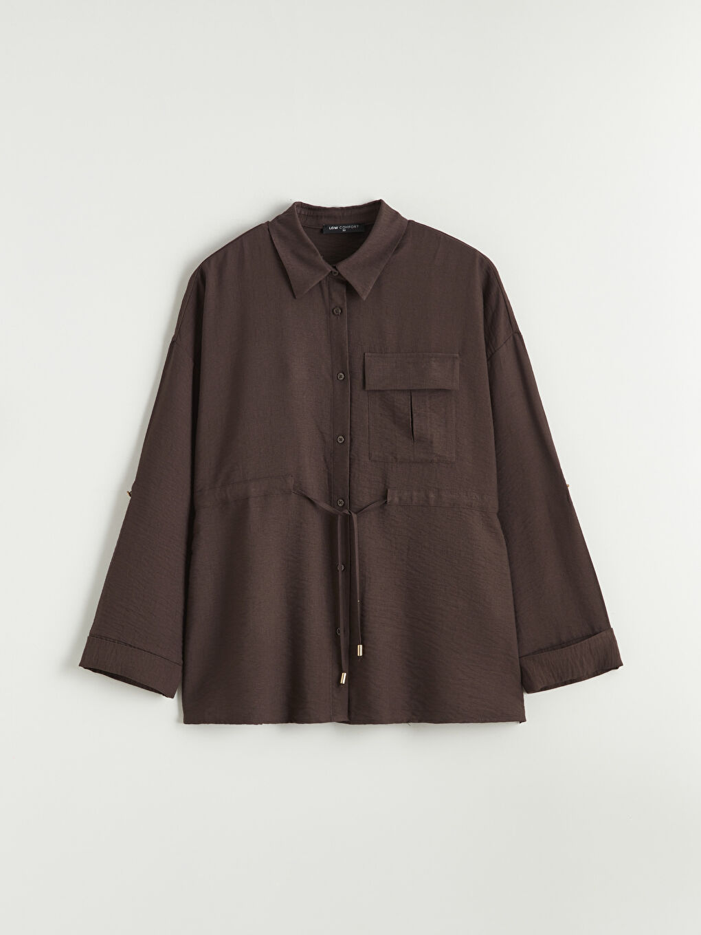 Ruched Women's Shirt-4