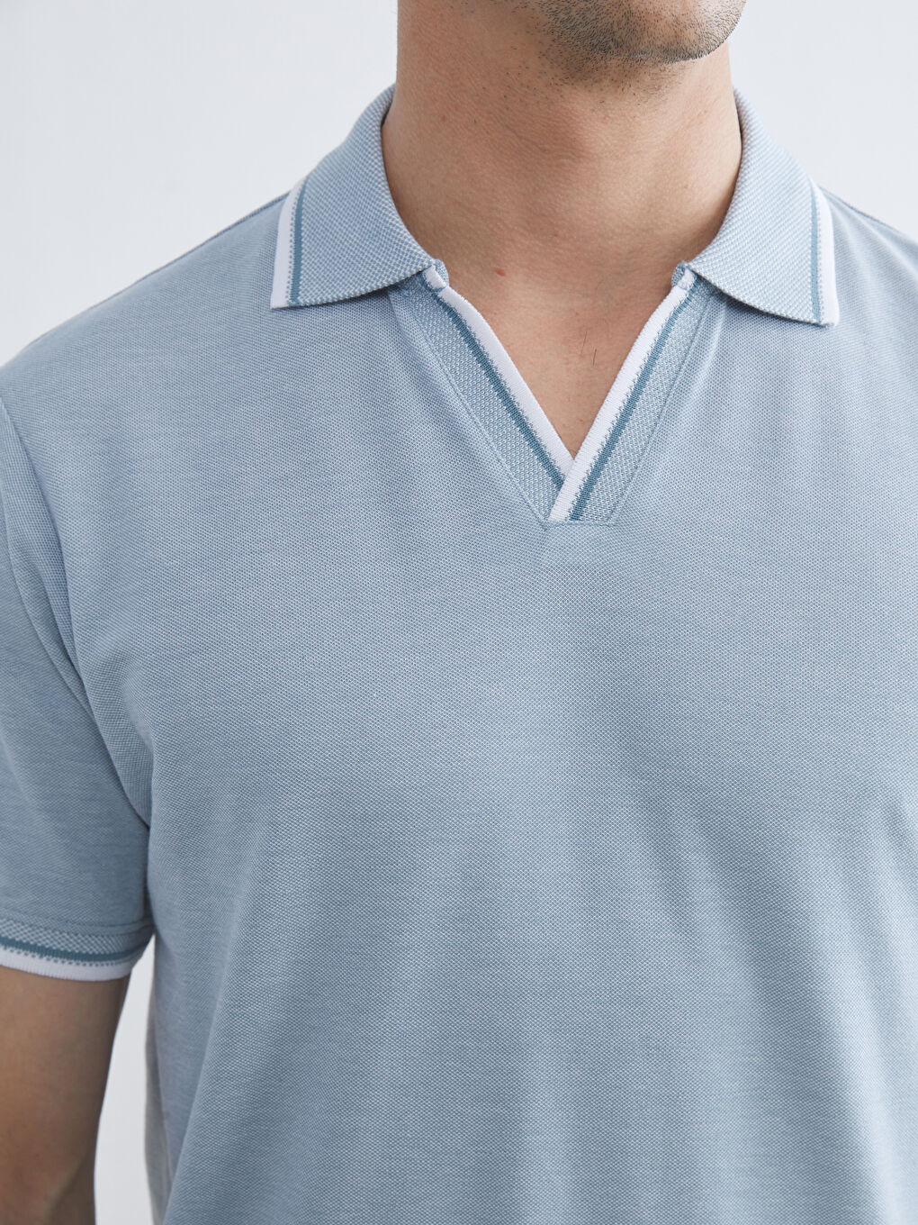 Polo Pique Men's T-Shirt-2