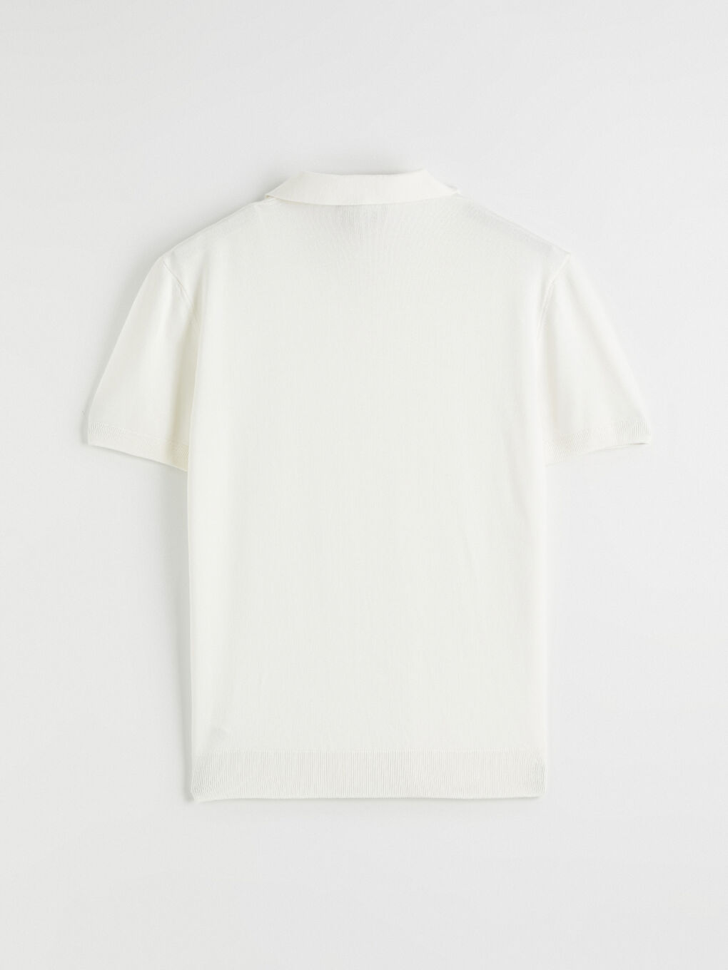 Ekru Polo Yaka Erkek Triko Kazak-5