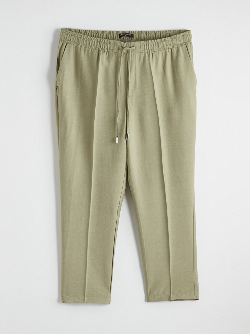 Әйелдерге арналған серпімді белдік сәбіз тәрізді пішім шалбар-3